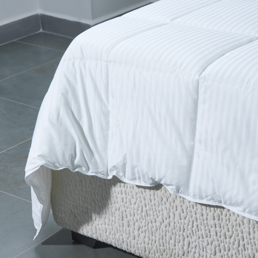 Luxury Hotel Stripe Blanket