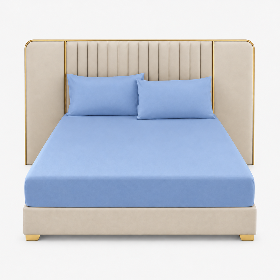 Microfiber Fitted Sheet Set