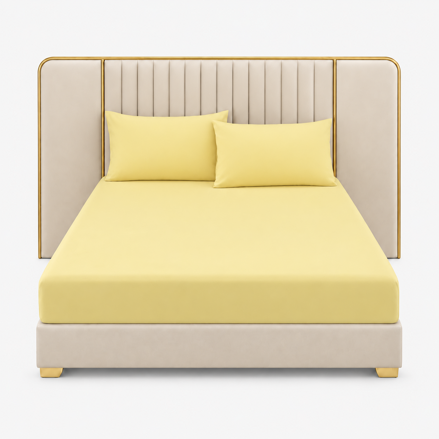 Microfiber Fitted Sheet Set