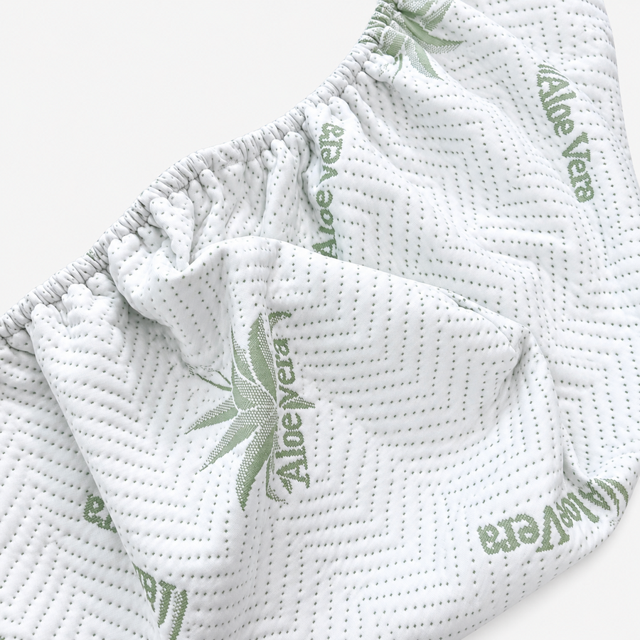 Nayzak Aloe Vera Fitted Mattress Cover